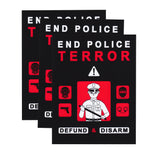 STICKERS: end police terror