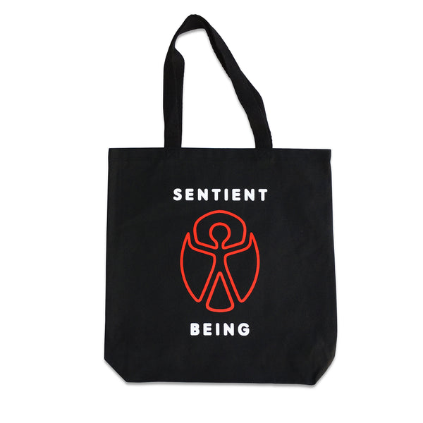 SENTIENT BEING tote bag